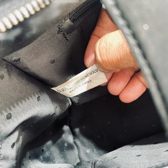 Kate Spade Sample Black Leather Tote Handbag, Work Bag 12”L x 10”H x 5.5”W - Picture 13 of 14